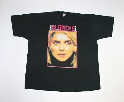 Camisa Rubia Años 90 De Colección No Exit Tour 1999 Debbie Harry Punk Rock Banda Para Hombre 2XL Foto 1 de 4