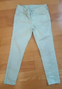 Girl Size 6 Green Justice Jeans - Picture 1 of 2