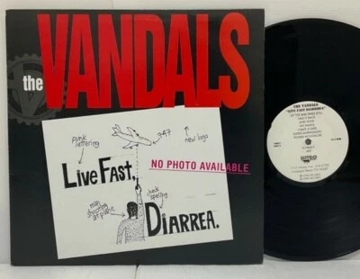 The Vandals – Live Fast Diarrhea LP 1995 US ORIG Nitro Records Punk Offspring - Image 1 of 4