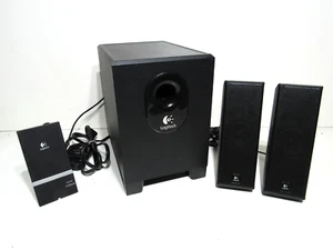 Logitech X-240 Computer PC Speakers with Subwoofer System 2.1 S-0285A Tested - Picture 1 of 8