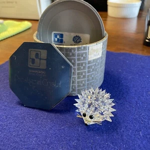 Swarovski Crystal Hedgehog / Porcupine Figurine- Original Box/Retired.Perfect - Picture 1 of 24