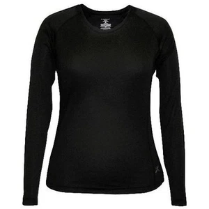 Damen Terramar Body Sensors Helix U-Ausschnitt L/S Top Shirt Basisschicht schwarz XL - Bild 1 von 1