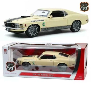 HIGHWAY 61 1:18 1970 FORD MUSTANG MACH 1 SCCA ROAD RALLY CHAMP HWY-18019 - Picture 1 of 1