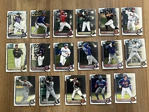 2022 Bowman Chrome Prospect Lot - 17 Cards - L29 - Picture 1 of 1