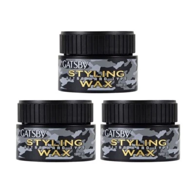 Gatsby Hair Wax / Mens Hair Styling Ultra Hard Wax / 80g x 3ea - Bild 1 von 4