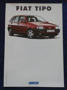FIAT Tipo Prospekt 9.1991 - Picture 1 of 3