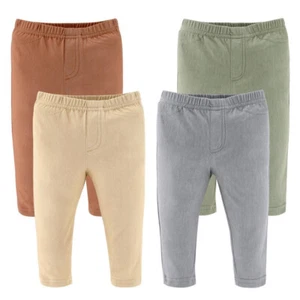 Neutrals Jeans Style Baumwollmischung Baby Jeggings 4er Pack Hosen von The Peanutshell - Bild 1 von 6