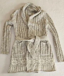 Lemon Women's Belted Cardigan Sweater Size S/M White Sand NWT $85 - Picture 1 of 21