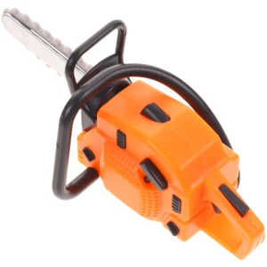 Mini Chainsaw Toy Miniature Model for Kids Dollhouse Chainsaws Benzo - Picture 1 of 12