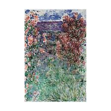 Claude Monet-House among the Roses Hand-painted Oil Painting Wall Art