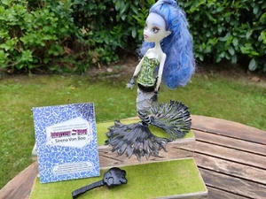MATTEL Monster High Puppe Freaky Fusion SIRENA VON BOO Doll --TOP-- mit Buch - Picture 1 of 4