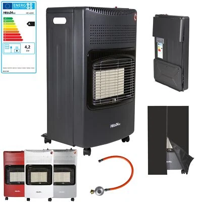 Gasheizung Gasheizstrahler Gasheizer Gasheizofen Heizung Kamin Camping 4200W LPG - Bild 1 von 4