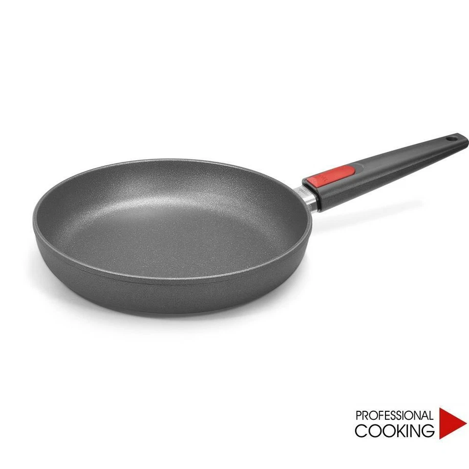 Woll padella bassa pesante in Titanium Nowo fondo induzione manico estraibile - Immagine 1 di 1