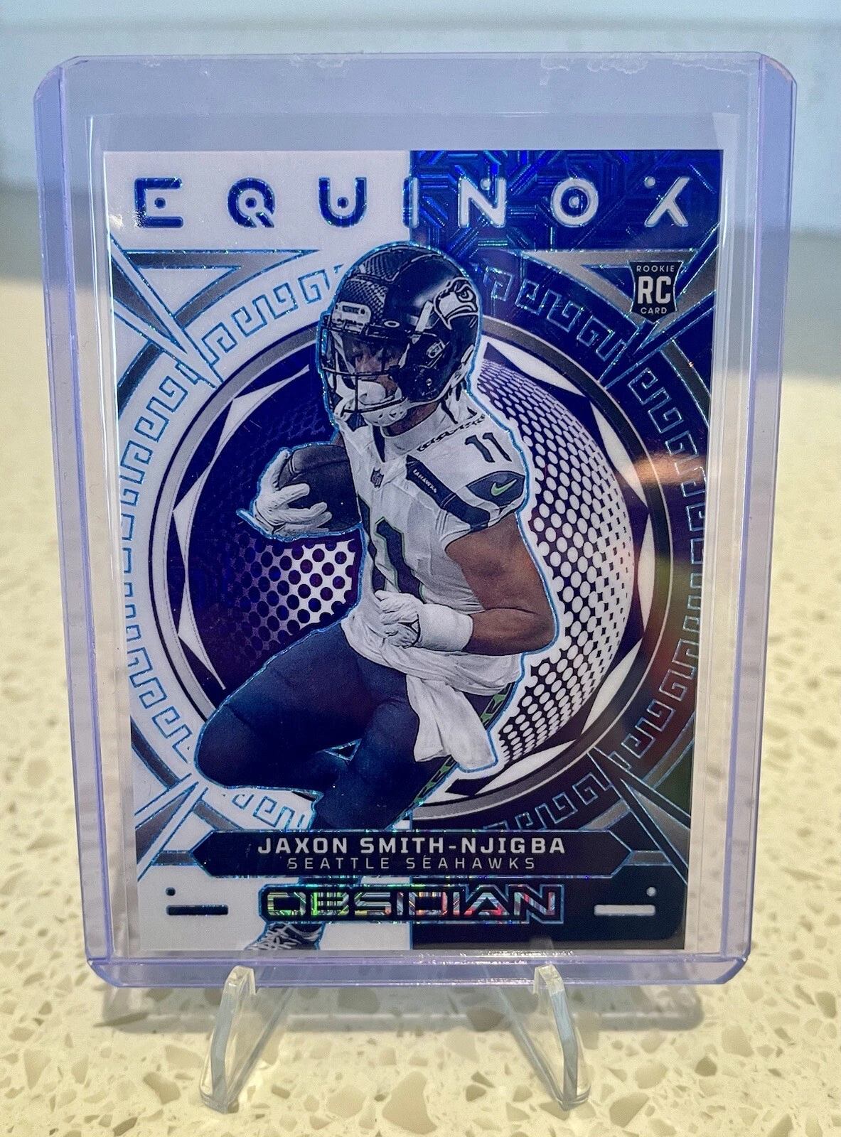 2023 Obsidian Seattle Seahawks Jaxon Smith-Njigba Equinox Deep Sea Mojo 3/5