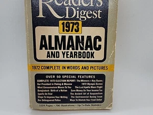 Vintage Reader’s Digest 1973 Almanac and Yearbook - Complete review of 1972 - Picture 1 of 2