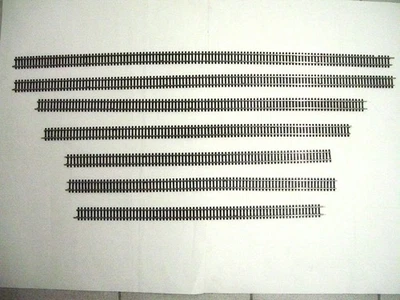 MÄRKLIN 2205 Konvolut Flexgleis, 16 Stück, gekürzt, gesamt 890cm,  guter Zustand - Bild 1 von 4