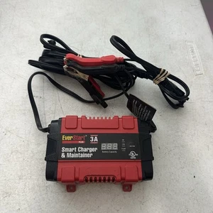 EverStart Plus 3A 6811A Smart Charger & Maintainer 6 Volt/12 Volt (FVS030888) - Picture 1 of 4