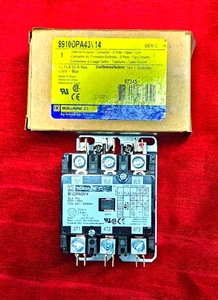 Square D 8910DPA43V14 Definite Purpose Contactor 40 FLA, 50A Res, 600V Max - NEW - Picture 1 of 2