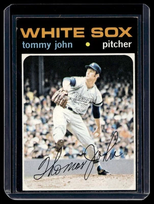 1971 TOPPS TOMMY JOHN CHICAGO WHITE SOX #520 - Image 1 of 2