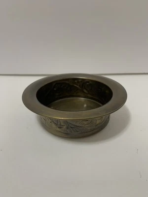 Decorative Brass Bowl 4,3/4” - Image 1 of 4