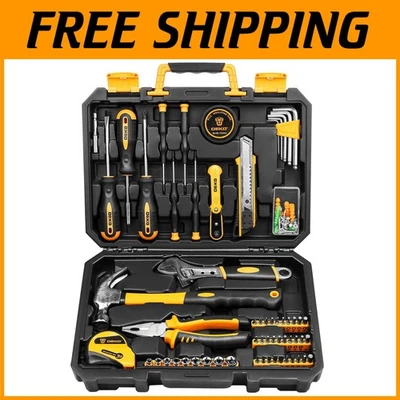 Complete 100-Piece Handy Tool Set with Multi-Functional Tools for DIY Projects - Image 1 of 4