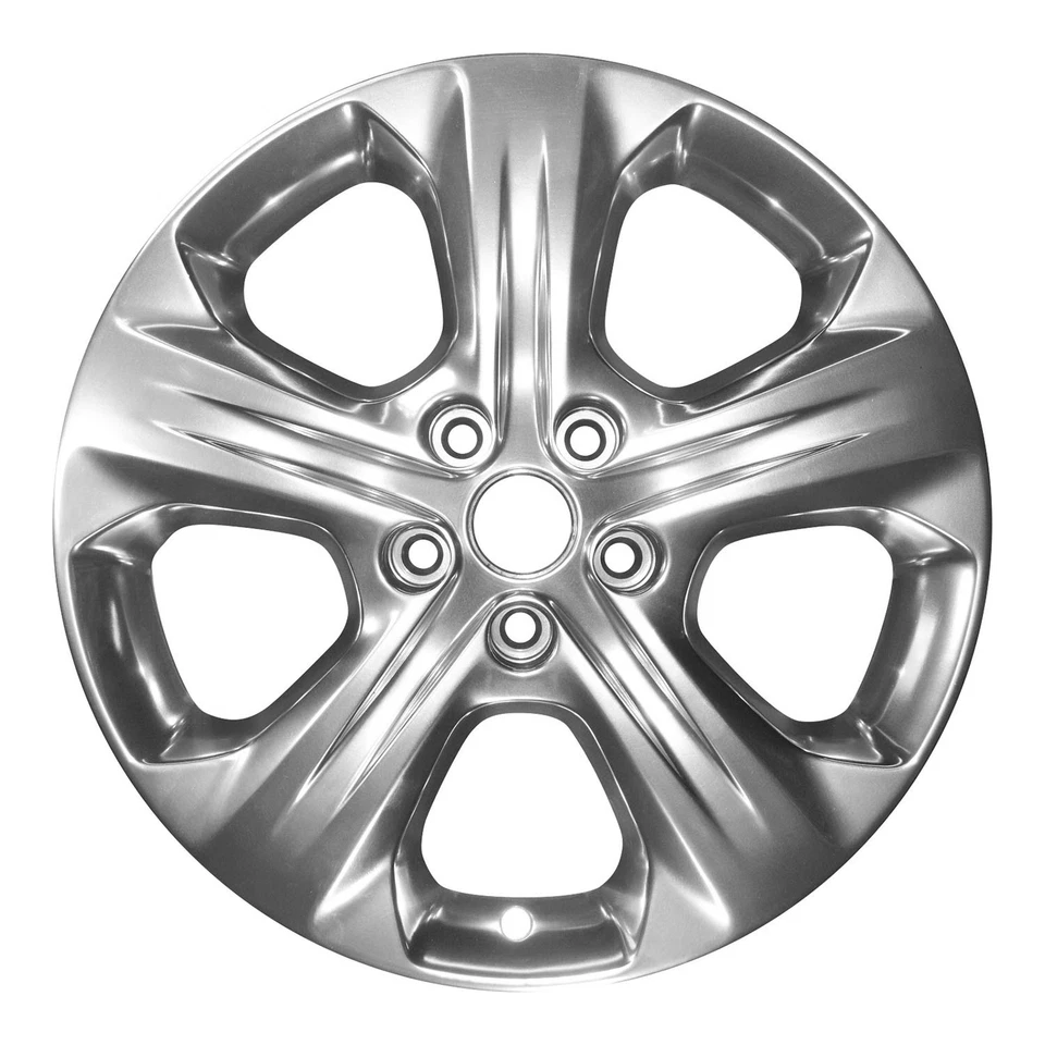 Roda de alumínio recondicionada 20x8 5 raios polida metálica 560-02494 - Imagem 1 de 1