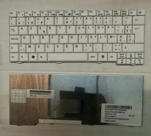 Keyboard Acer Aspire One A110 D150 D250 531H D250 ZG5 MP-08B46B0-9203 White - Picture 1 of 1