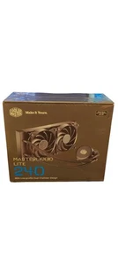 Cooler Master MasterLiquid 120mm Lite 240 AIO Liquid Cooler - Picture 1 of 2