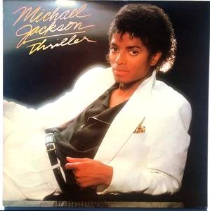 RARE - MICHAEL JACKSON - THRILLER - RARE COVER ERROR VINYL RECORD QE 38112 - Imagen 1 de 10