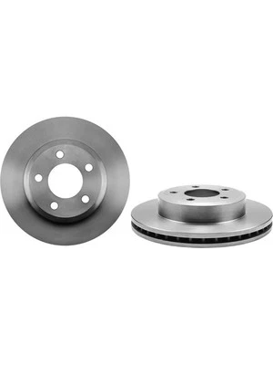 Brembo Disc Brake Rotor (Single) 287mm fits Ford Falcon 4.0 AU i (09.A071.10) - Image 1 of 4