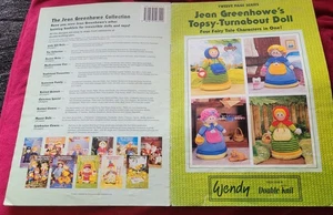Jean Greenhowe's Topsy-Turnabout Doll Knitting Pattern. Wendy Double Knit - Picture 1 of 6