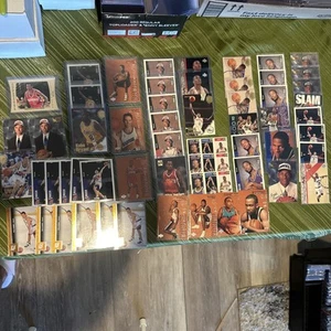 Lot NBA Rookie Cards Kobe Bryant, Allen Iverson, Steve Nash, Ray Allen, 57 Cards - Picture 1 of 9