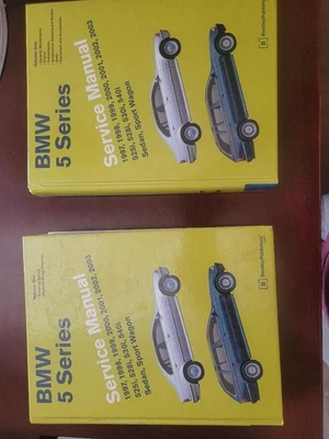 Manual de servicio BMW serie 5 1997 - 2003, 525i, 528i, 530i, 540i, Vol 1-2 Foto 1 de 2