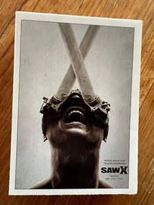 Saw X | 2023 | Cinema Filmplakatkarte - Bild 1 von 1