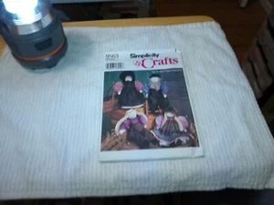 Simplicity 9563 20" Girl Boy Doll or Bunny with Clothes - Picture 1 of 1