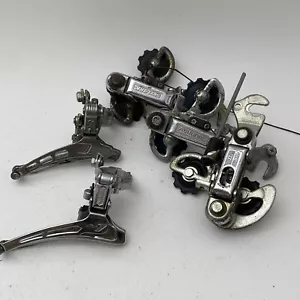 Vintage Shimano Suntour Skylark Derailluer Lot Front Rear Hanger MTB Tour A16 - Picture 1 of 22
