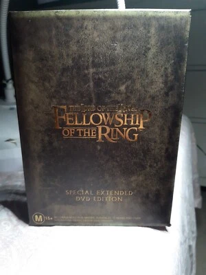 THE LORD OF THE RINGS.FELLOWSHIP OF RING.Dvd.4Disc.Special Extd Edtn.Reg 4 - Image 1 of 4