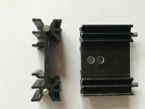 Extruded Heatsink H/SINK TO218, TO247 11.4C/W 25MM 2 HOLES 2pcs £3.50 Z3389 - Picture 1 of 1