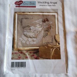 Wedding Angel Cross Stitch Kit Lesley Teare New Sealed - Picture 1 of 4