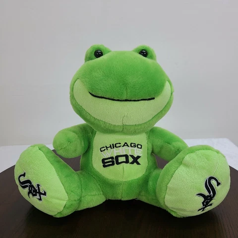 Chicago White Sox Frog Plush 10.5" Green Stuffed Animal Toy Genuine Merchandise Cover