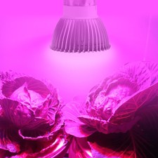 E27/E14/GU10 18W 18 LED Grow Light Bulb Full Spectrum Plant Veg Greenhouse Lamp