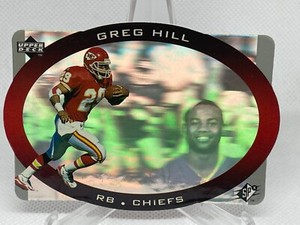 Greg Hill 1996 Upper Deck SPX #21 Die Cut