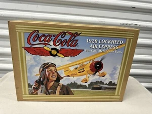 1994 Ertl NEW '29 Lockheed Air Express Coca Cola 1:25 bank airplane COKE Vintage - Picture 1 of 10