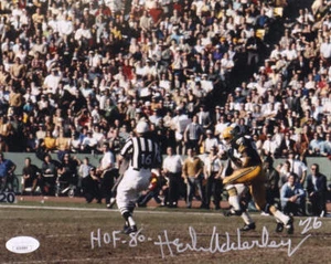 Herb Adderley Signed (JSA) Packers 8x10 Photo Inscribed "HOF 80" - Picture 1 of 2