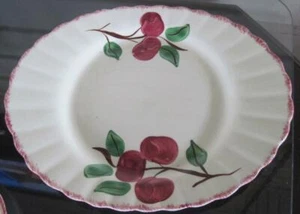 Blue Ridge Southern Potteries Crab Apple 11" X 13.75" Oval Serving Platter - Picture 1 of 1