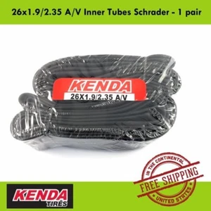 KENDA 26x1.9/2.35 A/V Inner Tubes Schrader/American MTB Bike - 2pcs/ 4pcs - Picture 1 of 5