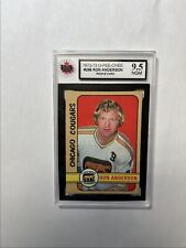 1972-73 O-Pee-Chee Ron Anderson Rookie (PP).. #298 KSA 9.5