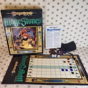 Mage Stones Board Game Dragon Lance Vintage 1990 TSR Fantasy Almost Complete - Picture 1 of 12