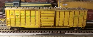 Accurail HO Scale Illinois Terminal 50' Railbox Box Car RTR Weathered ITC #7452 - Picture 1 of 4