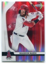 2020 Bowman Sterling Prospects Red Refractor bpr2 Brandon Marsh Rookie 5/5